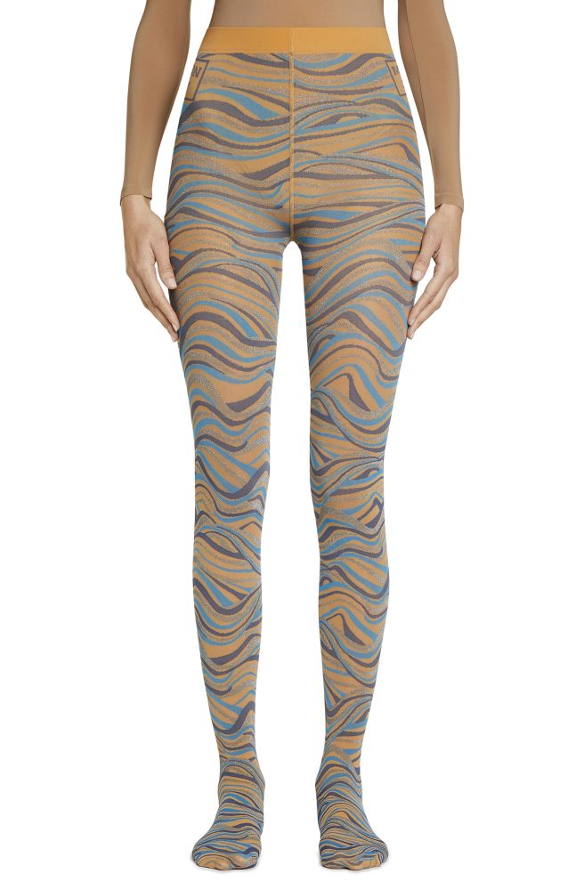 Visionnaire – Nude, Blue Avion Sky Tights