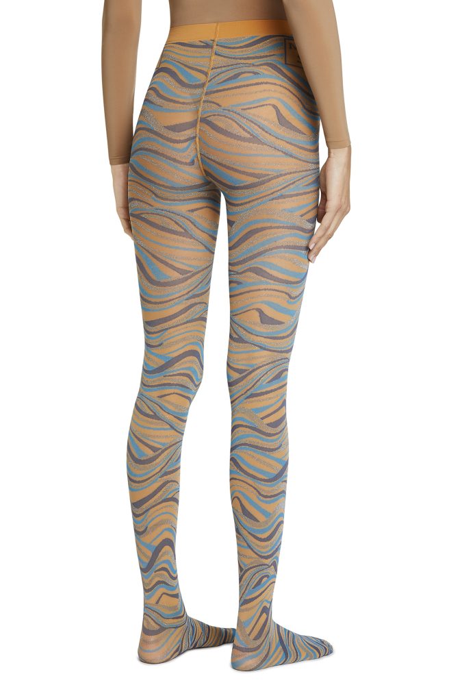 Visionnaire – Nude, Blue Avion Sky Tights