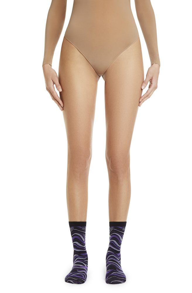 Visionnaire Socks – Black, Light Purple, Wisteria, Purple Socks