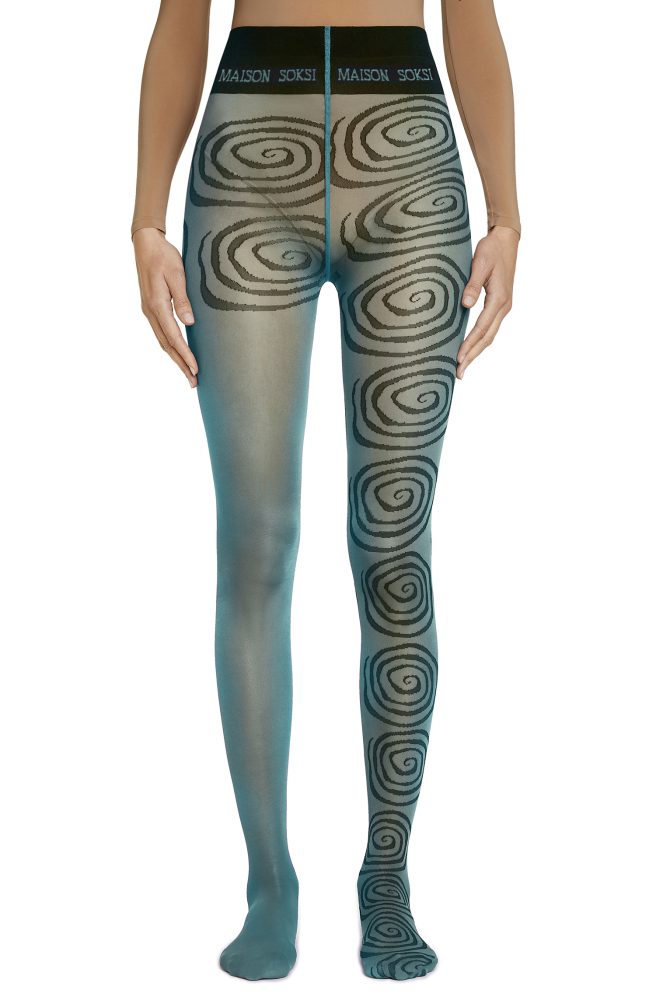 Wormhole – Teal Tights