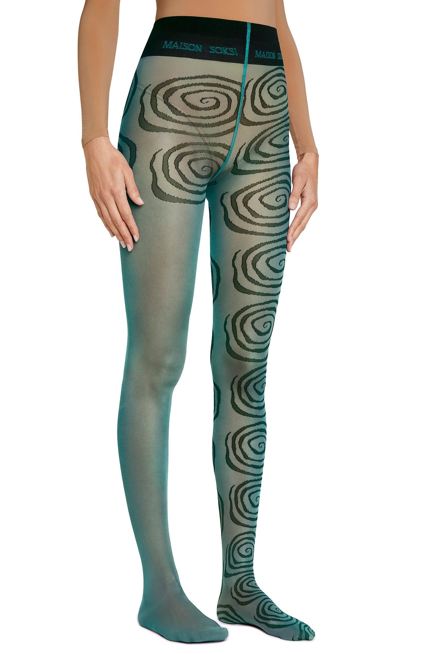 Wormhole – Teal Tights