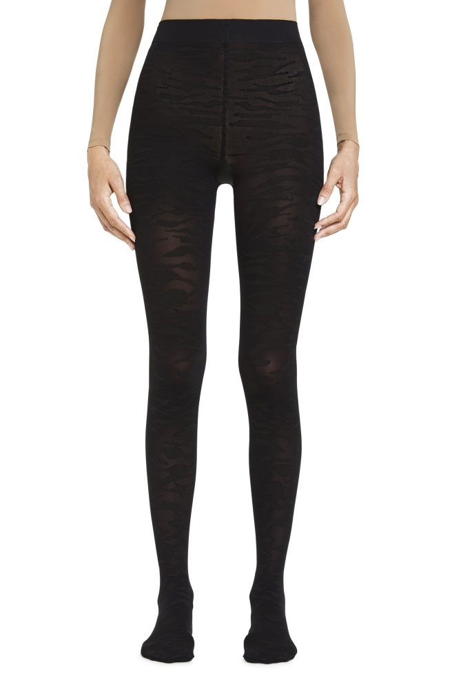 Zebra Eye – Black Tights