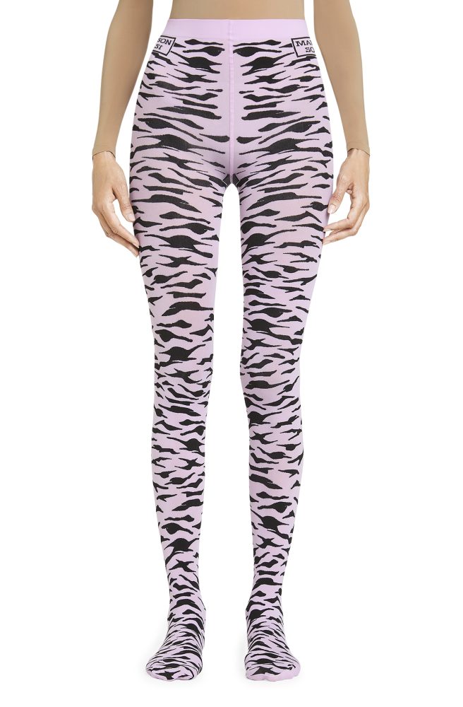 Zebra Eye – Lavender Pink Tights