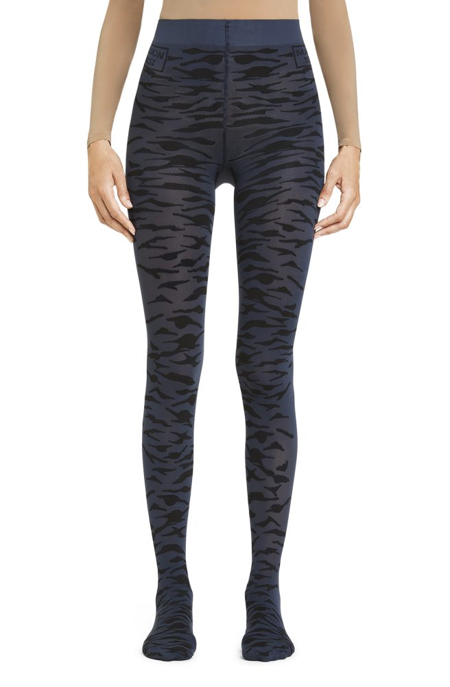 Zebra Eye – Night blue Tights