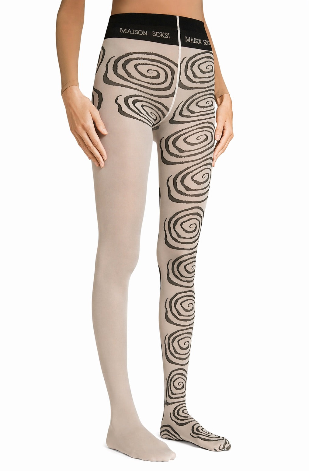 Wormhole – Arctic Grey Tights 1