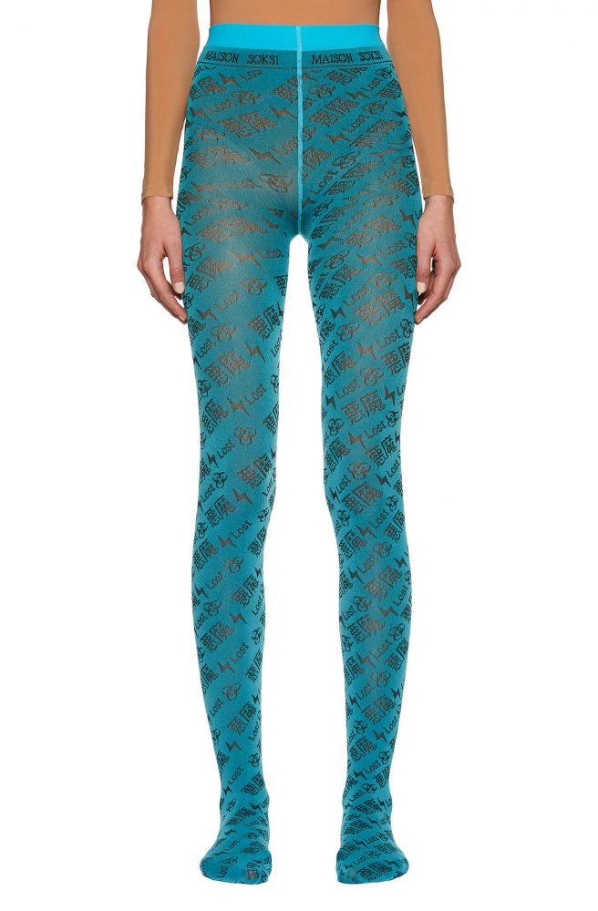 Lost – Turquoise Tights