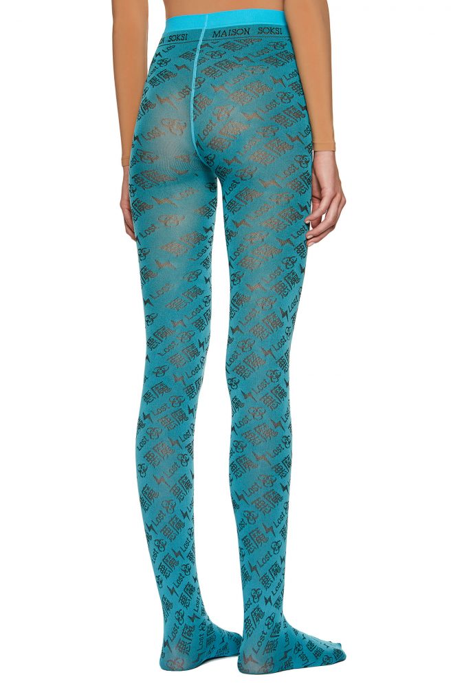 Lost – Turquoise Tights